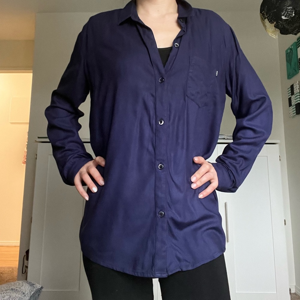 Obey Long Sleeve Button Up